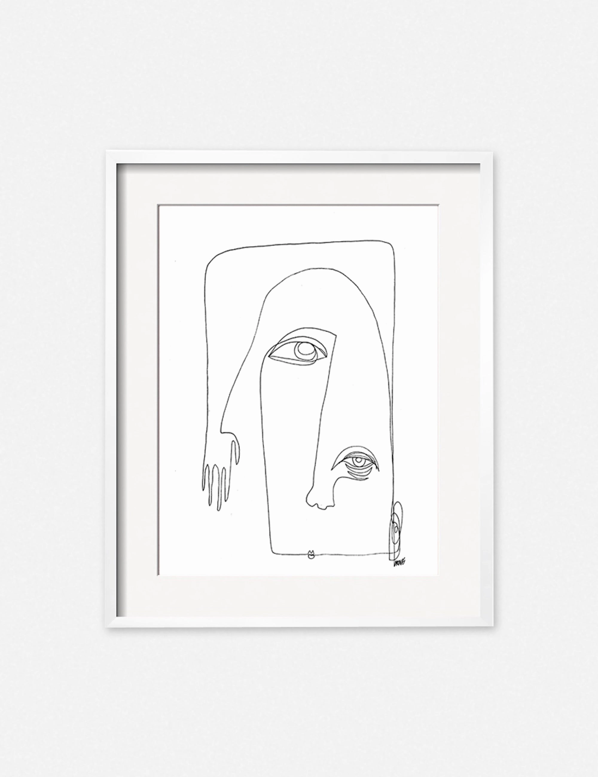 Picasso Print by Damienne Merlina