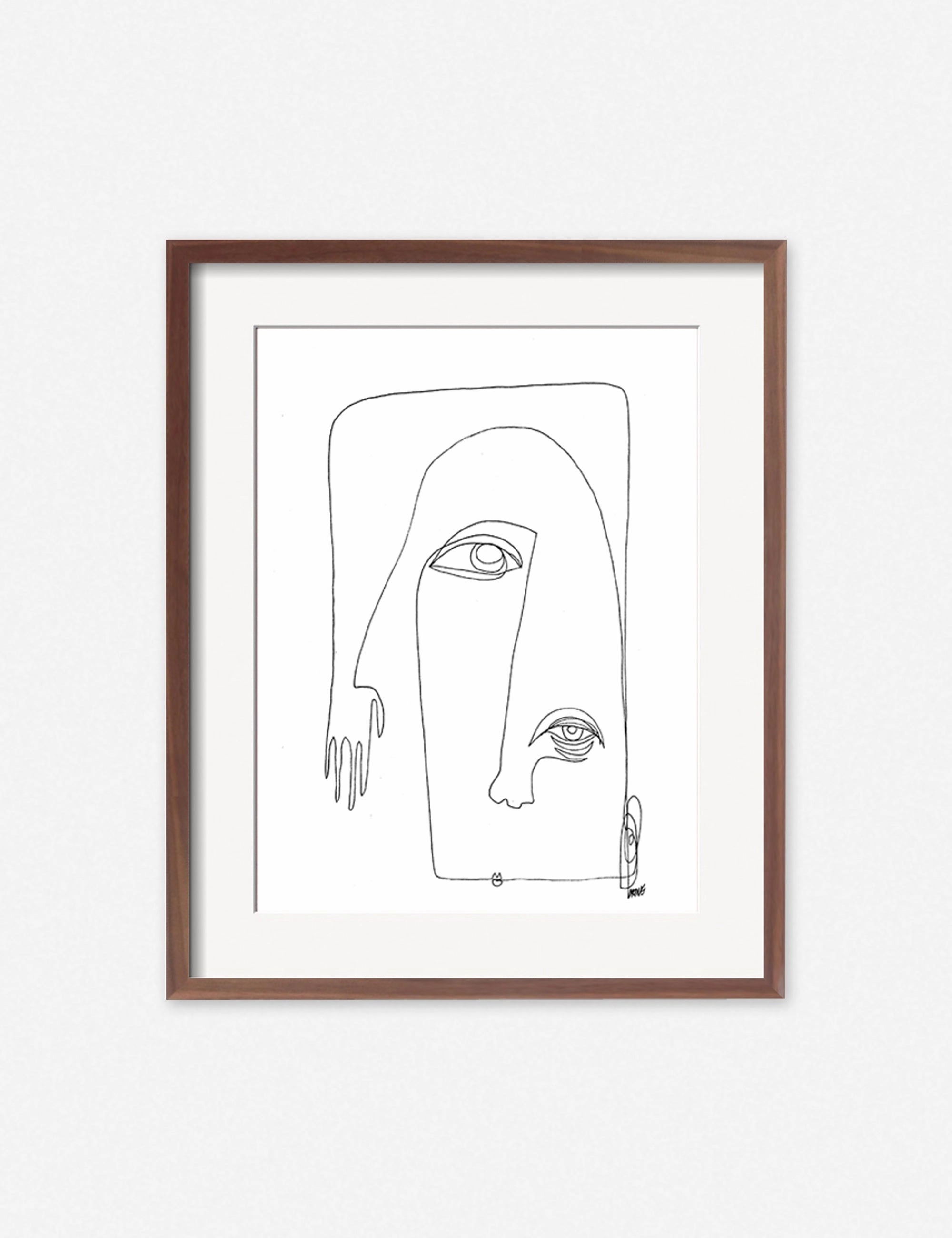 Picasso Print by Damienne Merlina