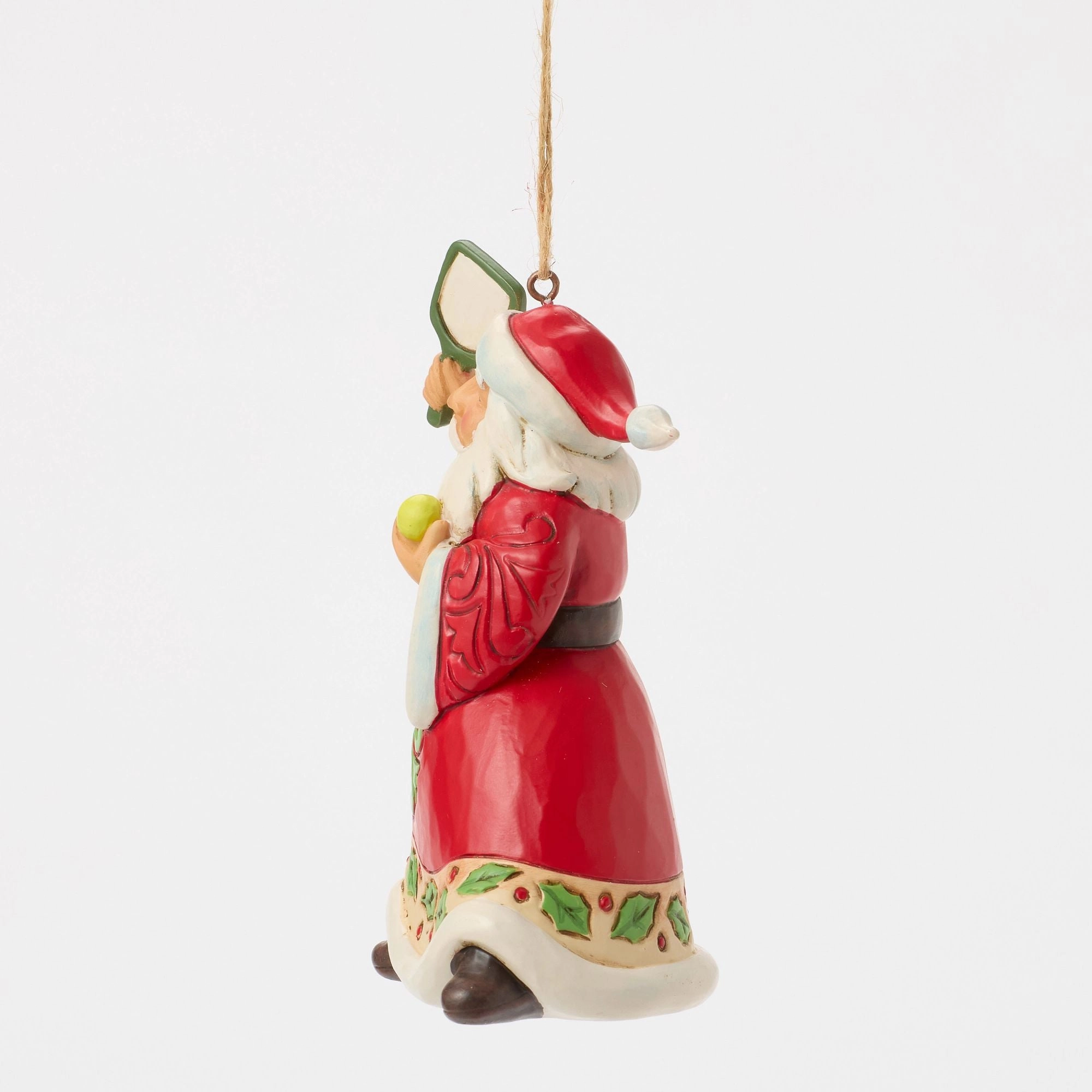 Pickleball Santa Ornament
