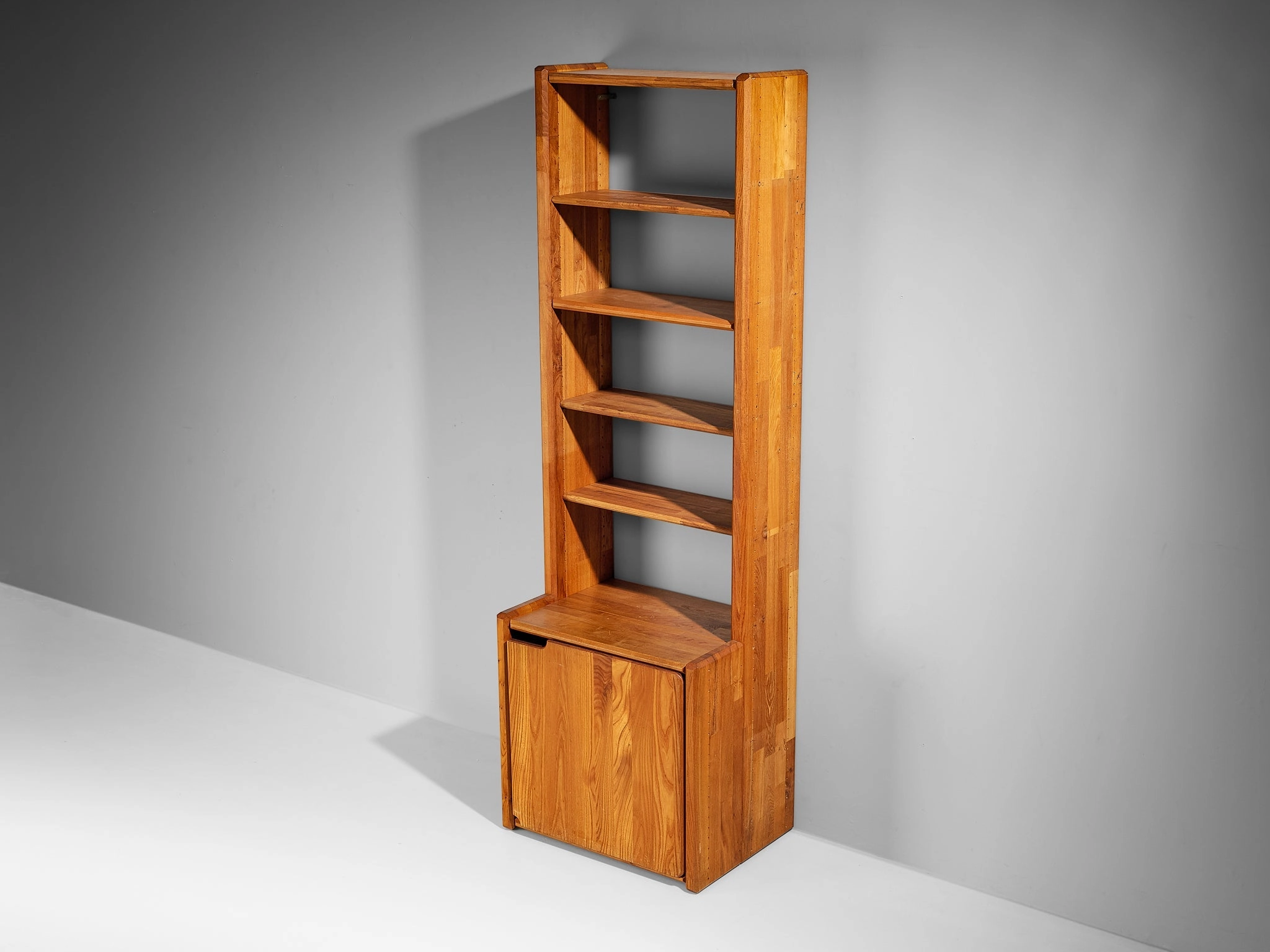 Pierre Chapo 'GO' Bookcase in Solid Elm