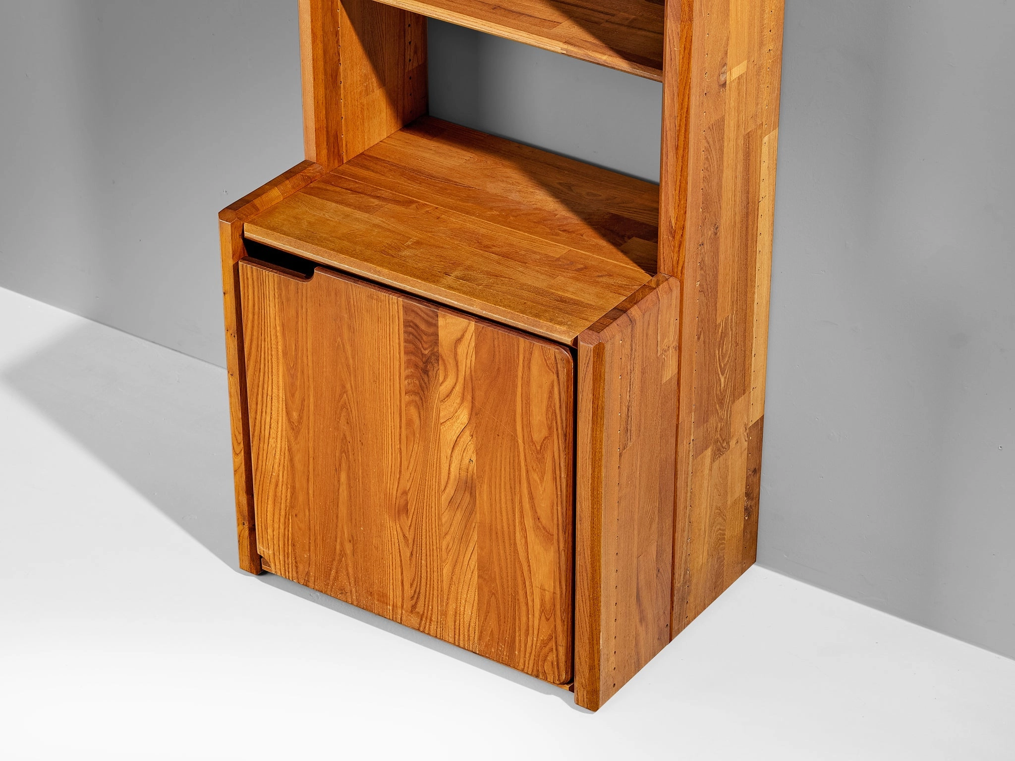 Pierre Chapo 'GO' Bookcase in Solid Elm