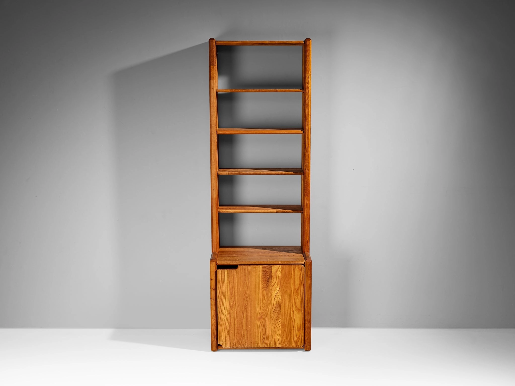 Pierre Chapo 'GO' Bookcase in Solid Elm
