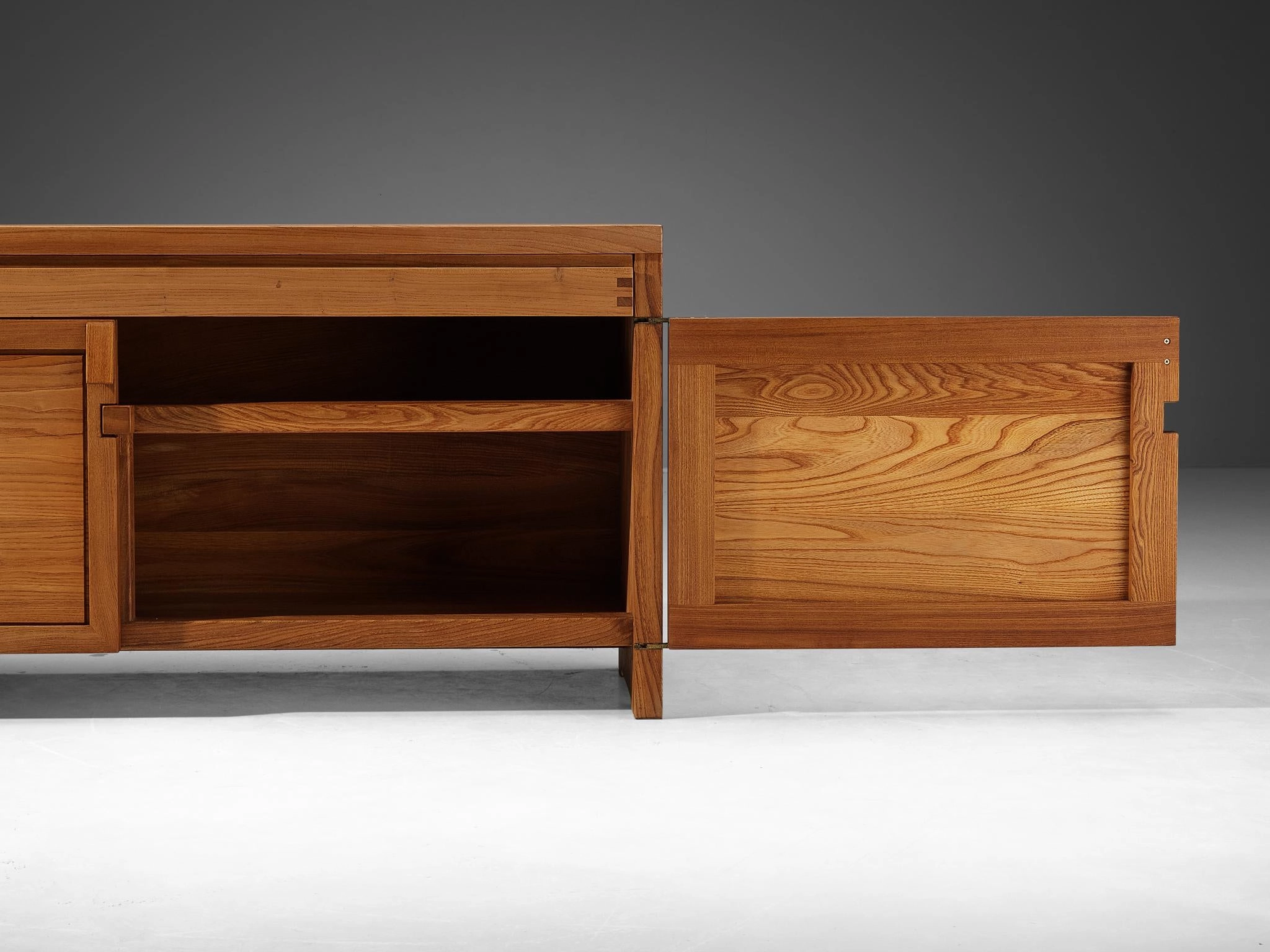 Pierre Chapo 'R08' Sideboard in Solid Elm