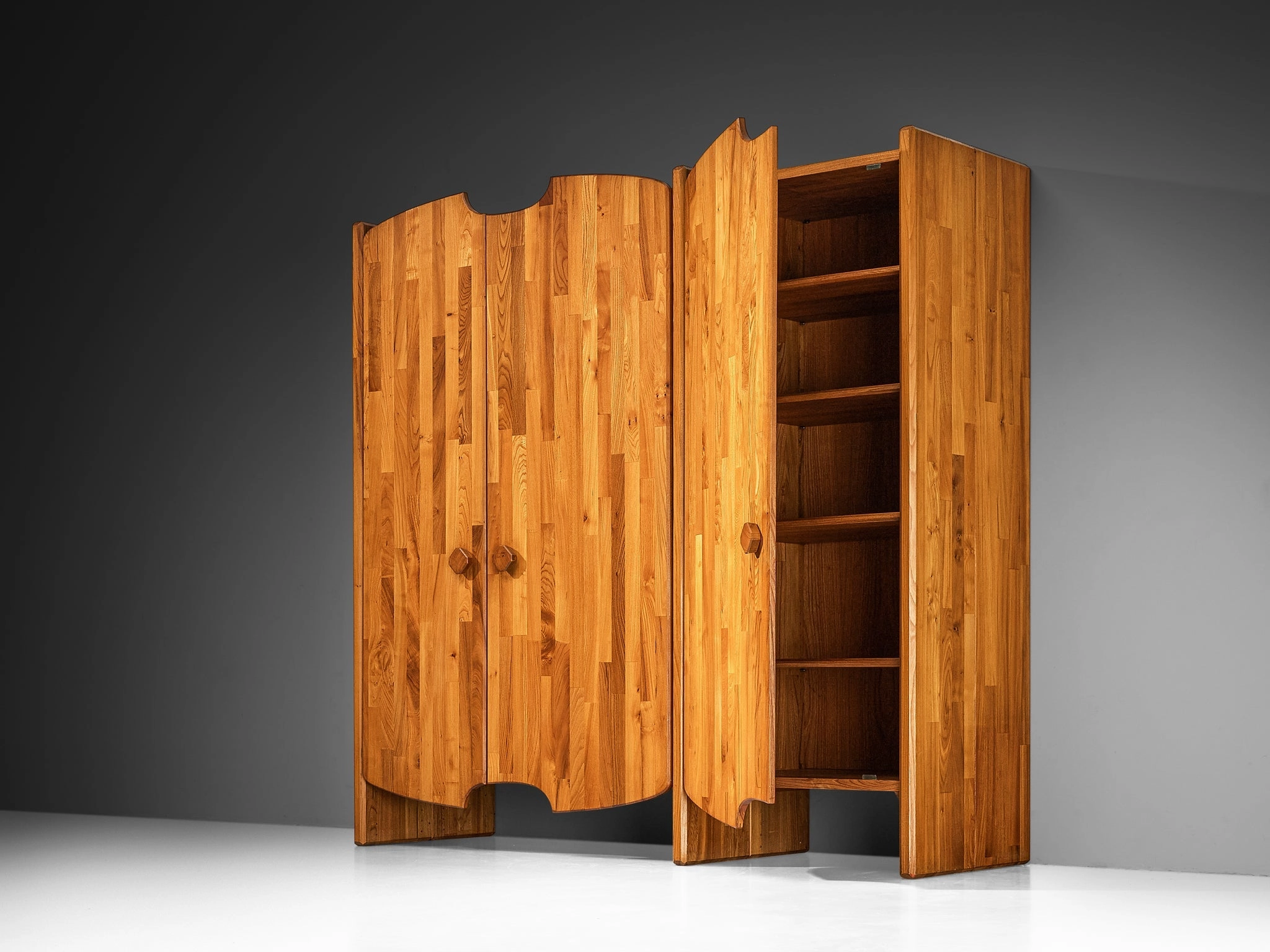 Pierre Chapo Custom Made 'Chlacc' Highboard in Elm