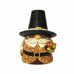 Pilgrim Holding Cornucopia Fig figurines,decorative figurines,home accents