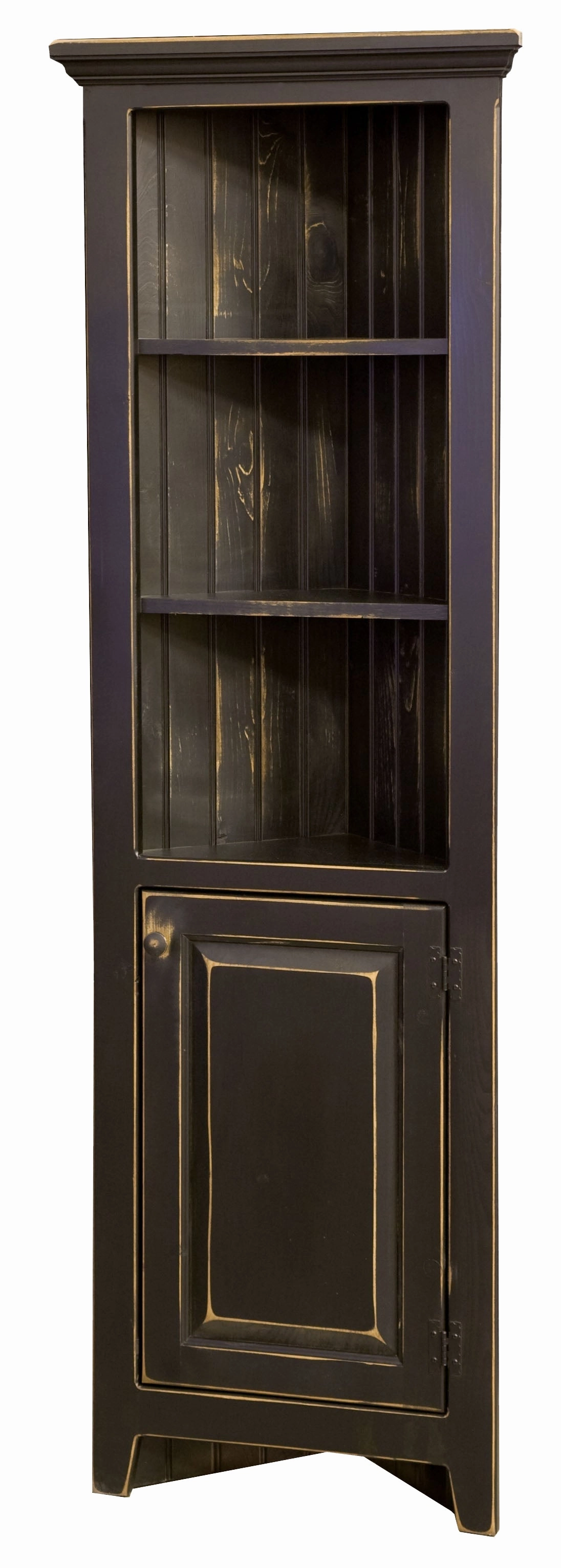 Pine Corner Cabinet