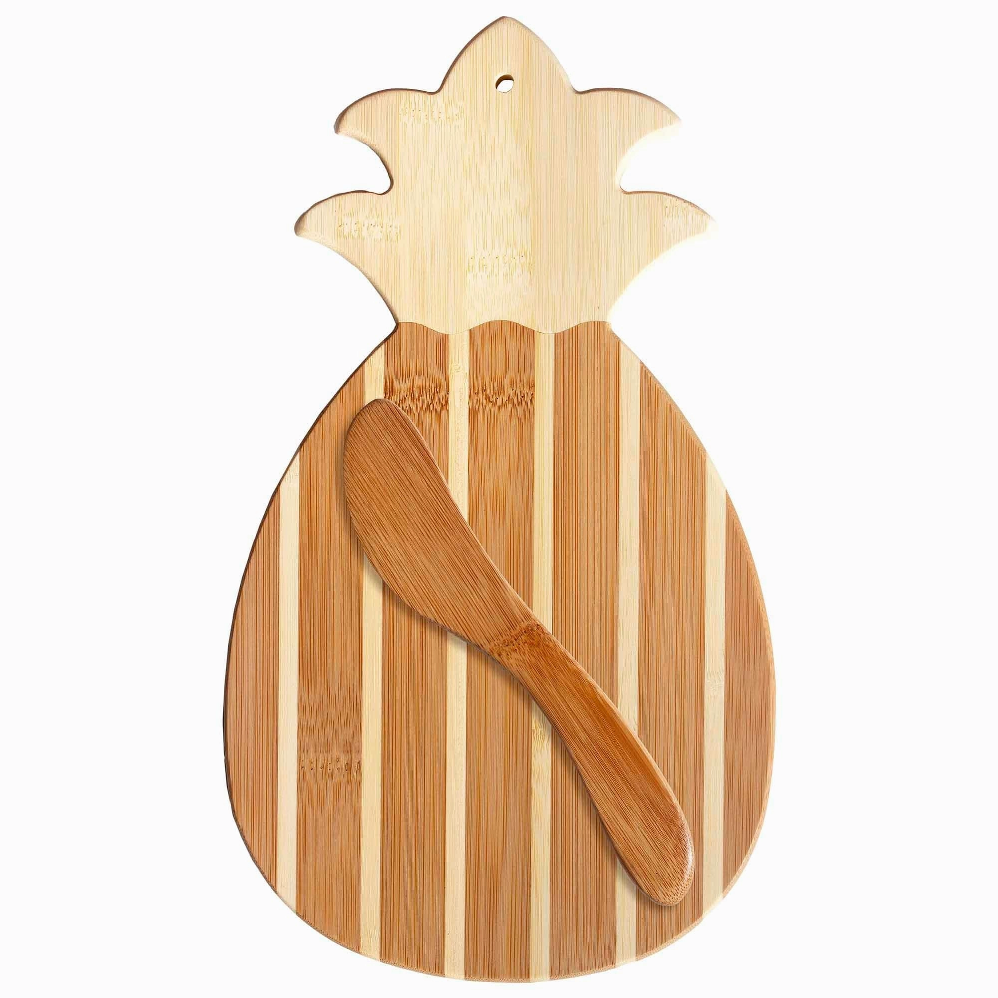 Pineapple Serving Board with Spreader Knife Gift Set cutting board,chopping board,kitchen tools