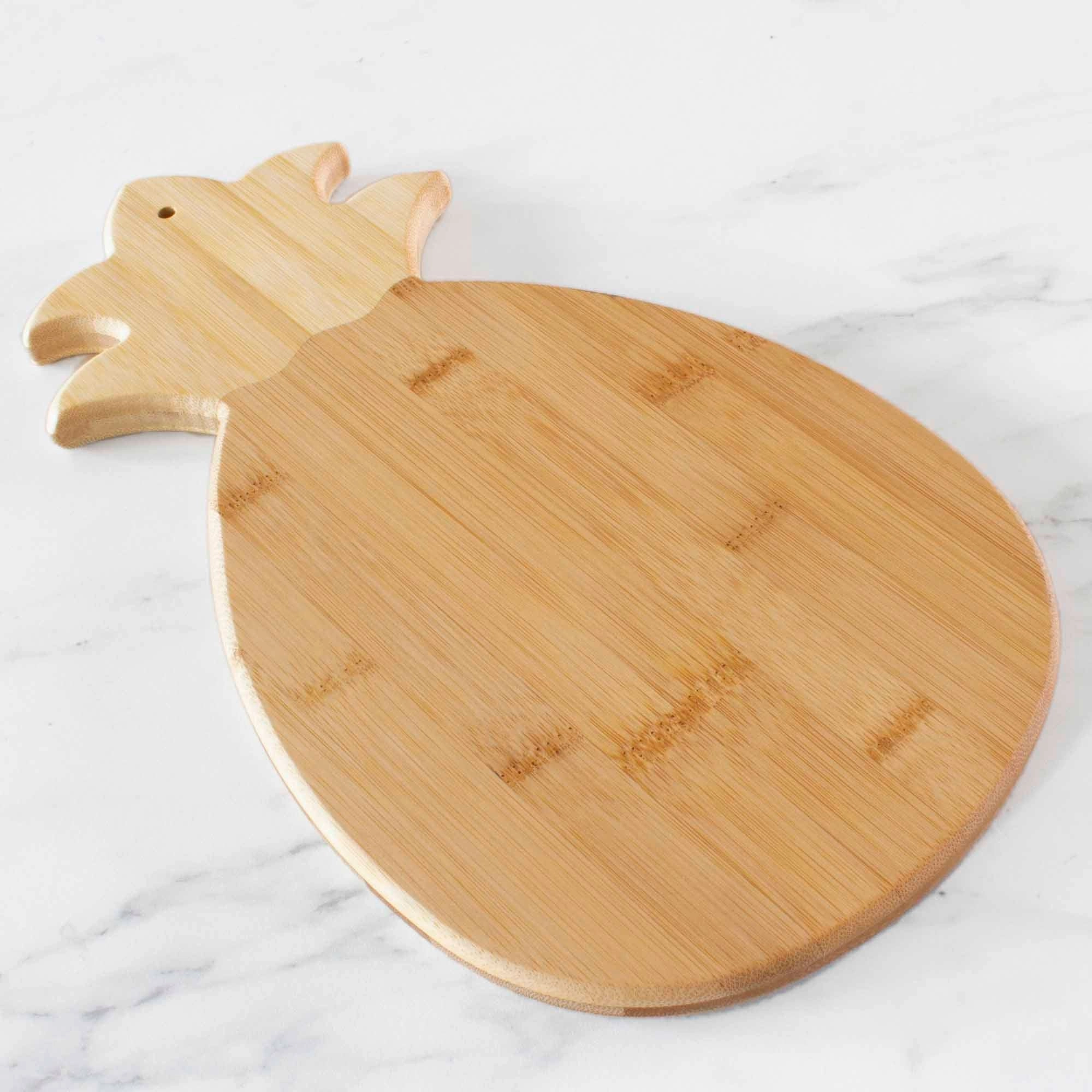 Pineapple Shaped Cutting Board, 14-3/8" x 7-1/2"