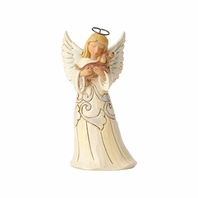 Pint Sized Angel with Dog figurines,decorative figurines,home accents