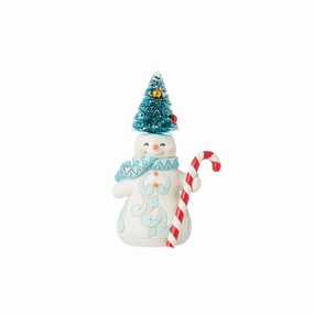 Pint Snowman Sisal Hat Fig figurines,decorative figurines,home accents