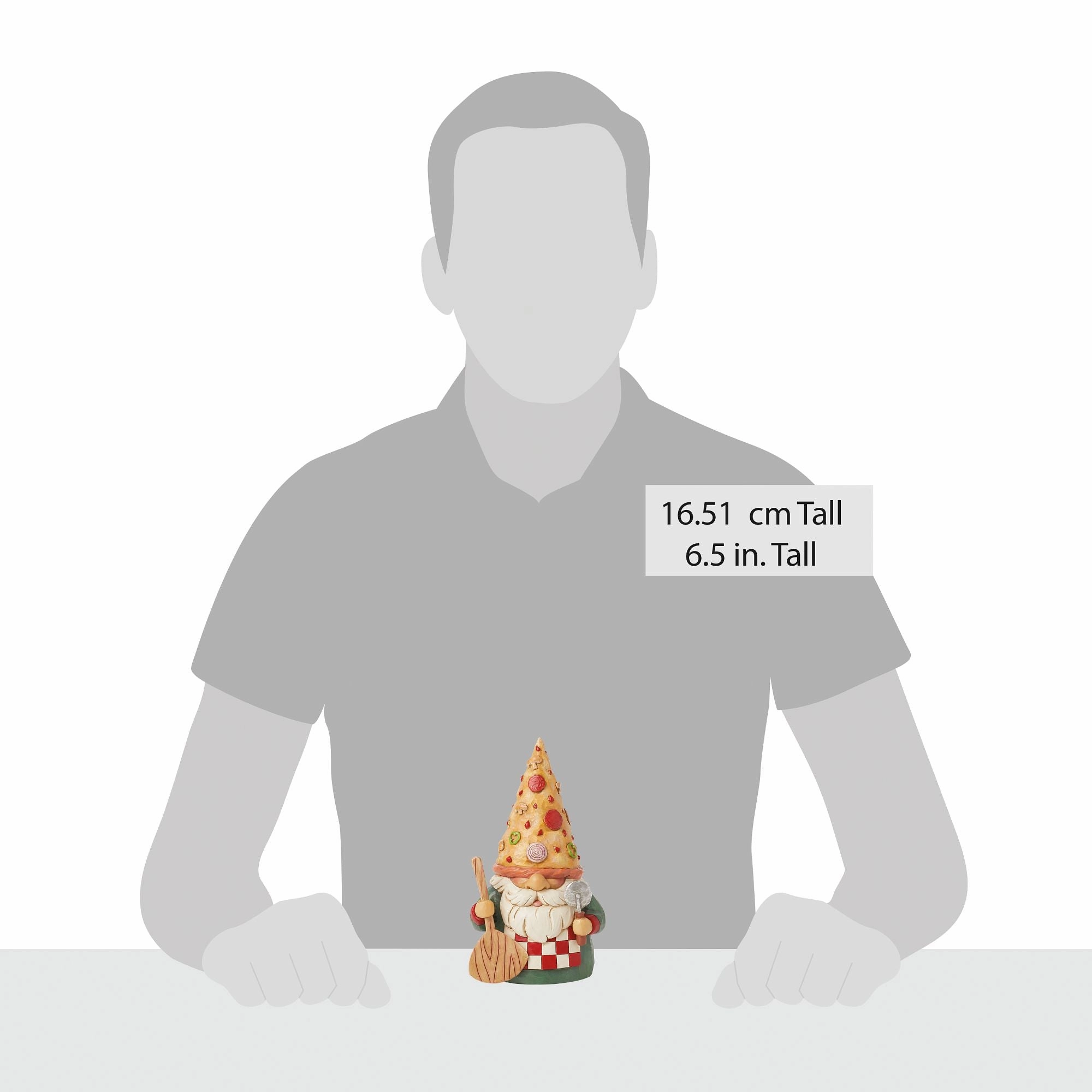 Pizza Hat Gnome Figurine
