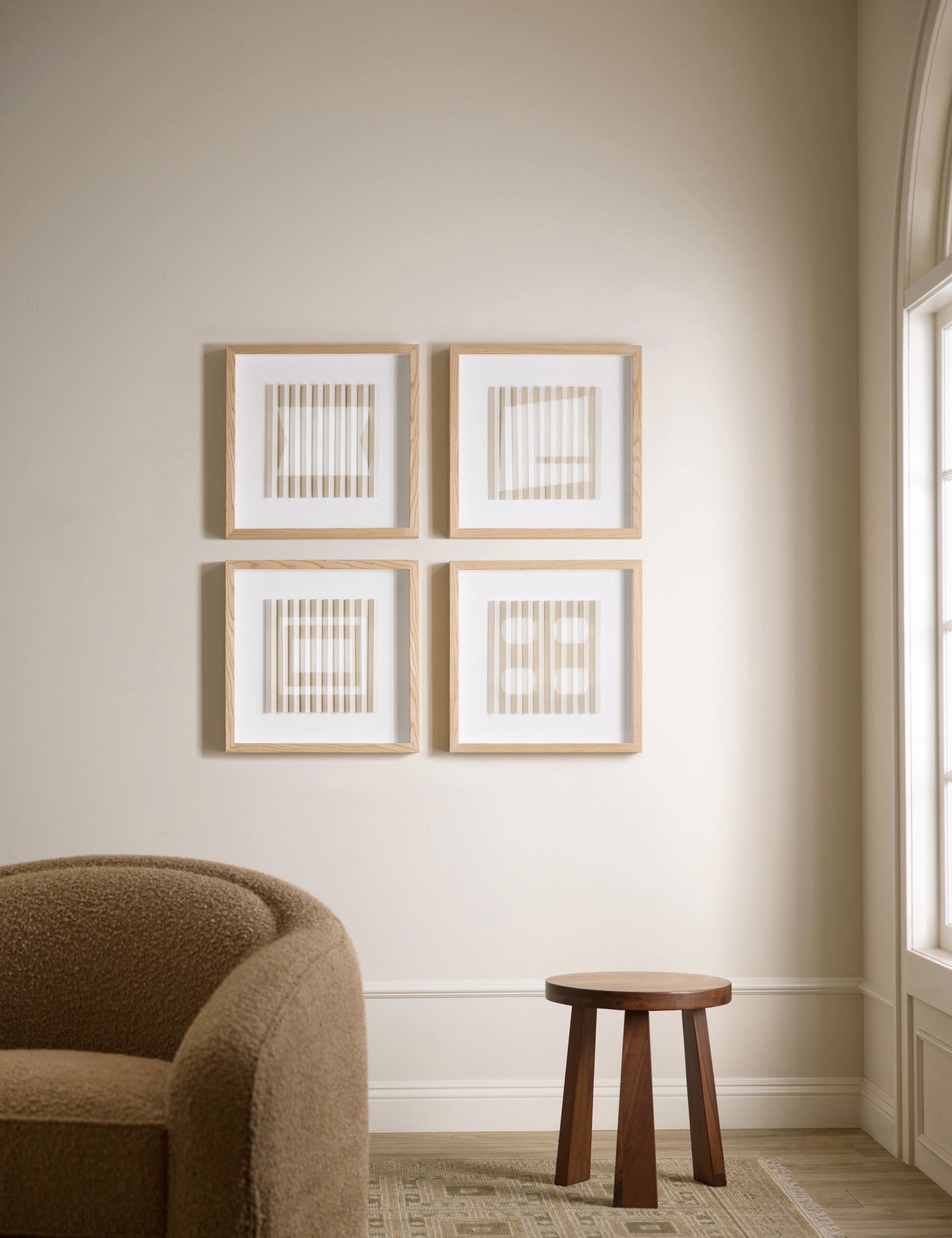 Pleated Abstract by Bobby Berk