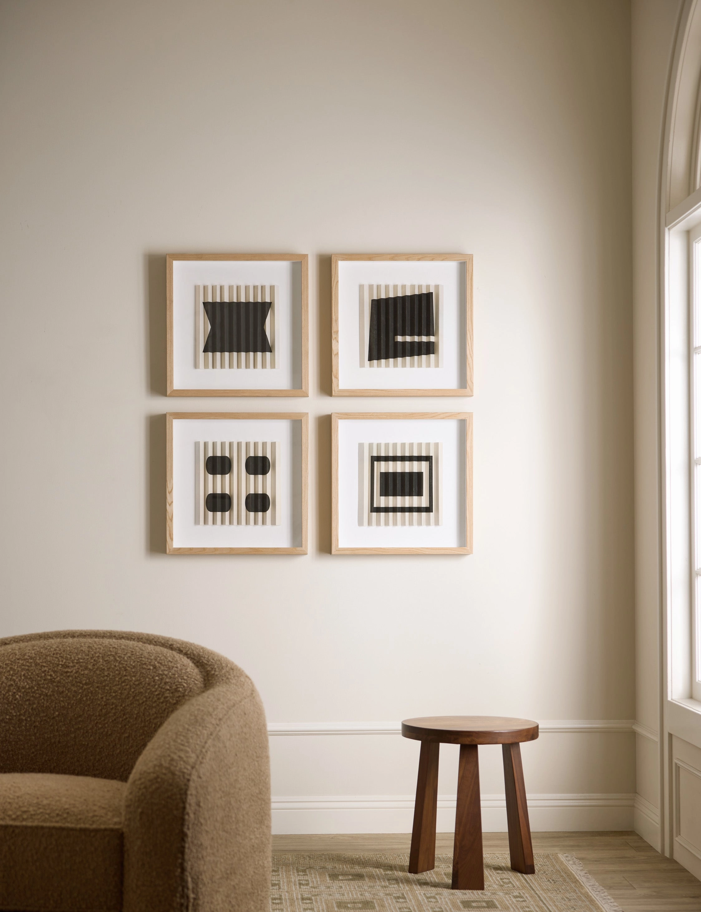 Pleated Hourglass by Bobby Berk