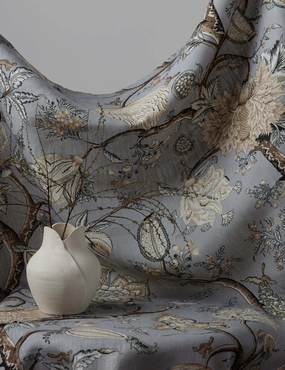 Pondicherry Linen Fabric by Scalamandr home decor,home accents,interior accessories