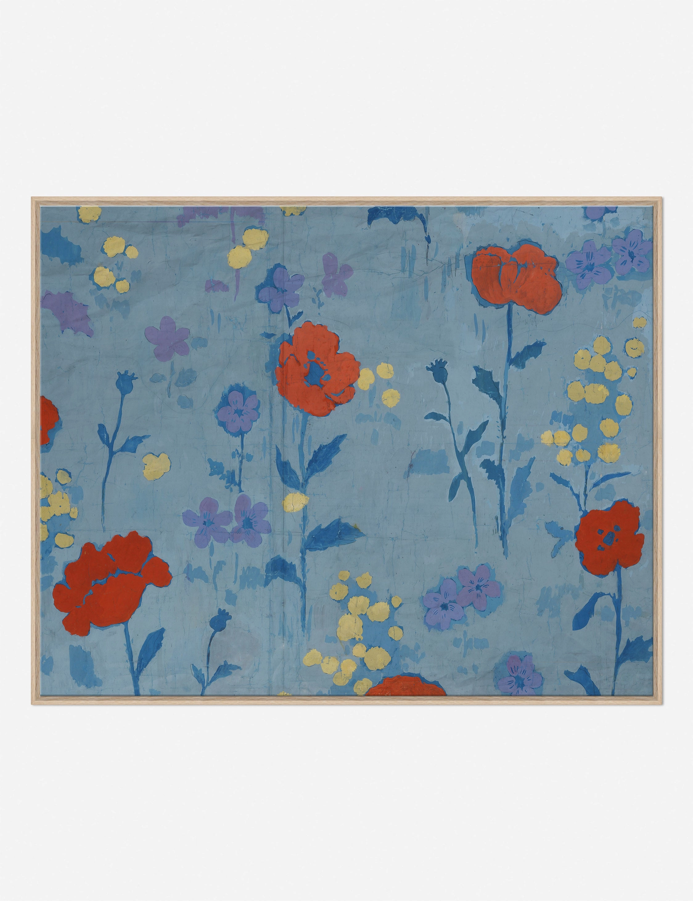 Poppies Print by Paule Marrot wall art,canvas print,home wall decor