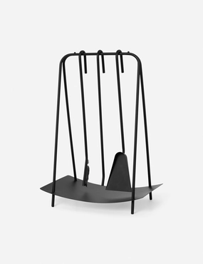 Port Fireplace Tool Set by Ferm Living home decor,home accents,interior accessories