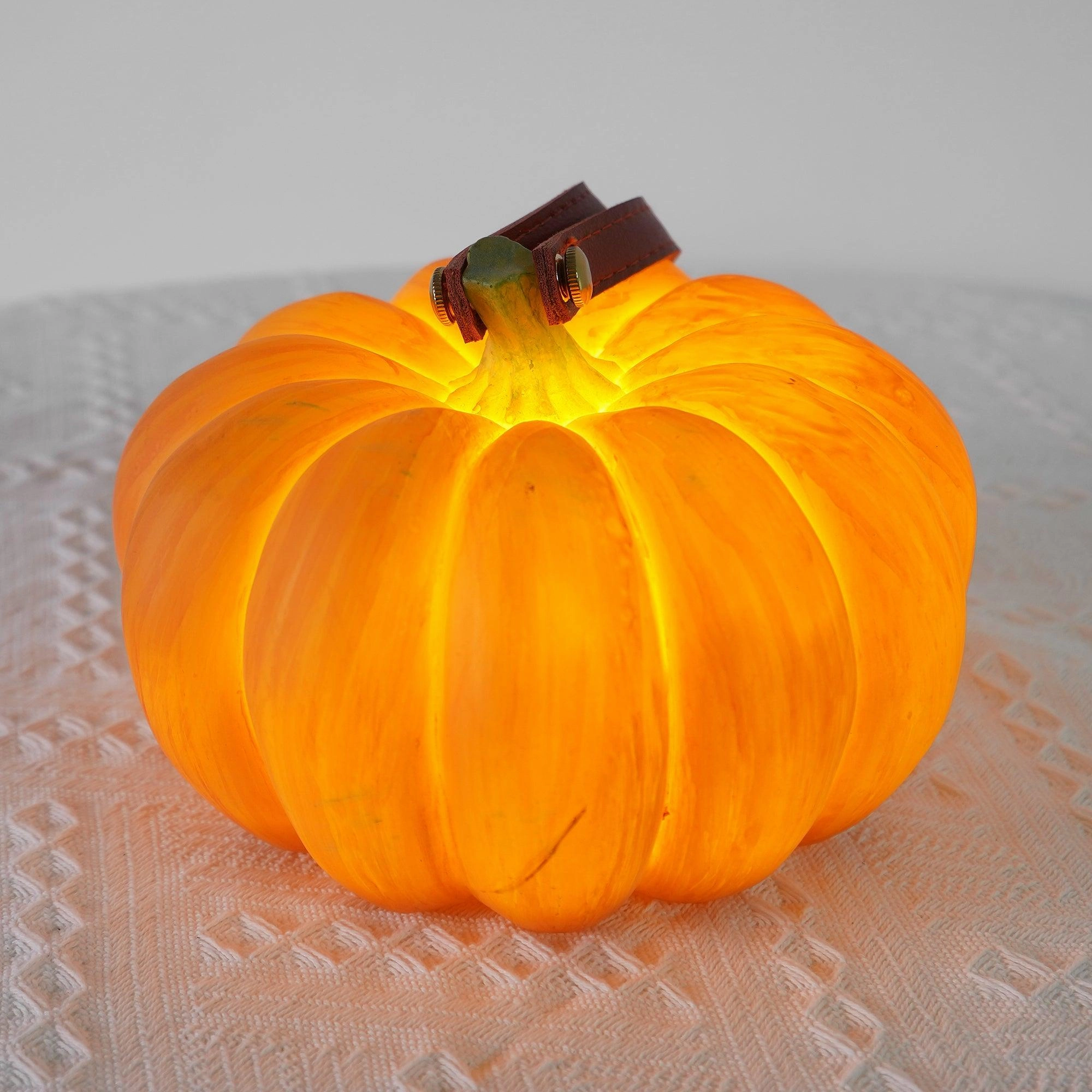 Portable Pumpkin Built-in Battery Table Lamp