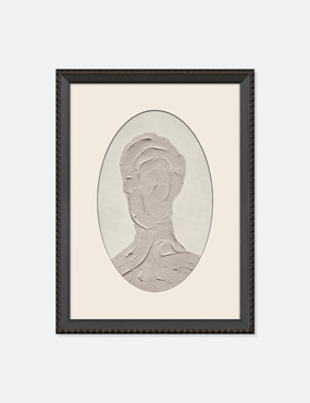 Portrait 5 With Oval Mat Wall Art by Coup d'Esprit wall art,canvas print,home wall decor