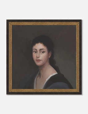 Portrait of A Woman Wall Art by Ryan Brown wall art,canvas print,home wall decor