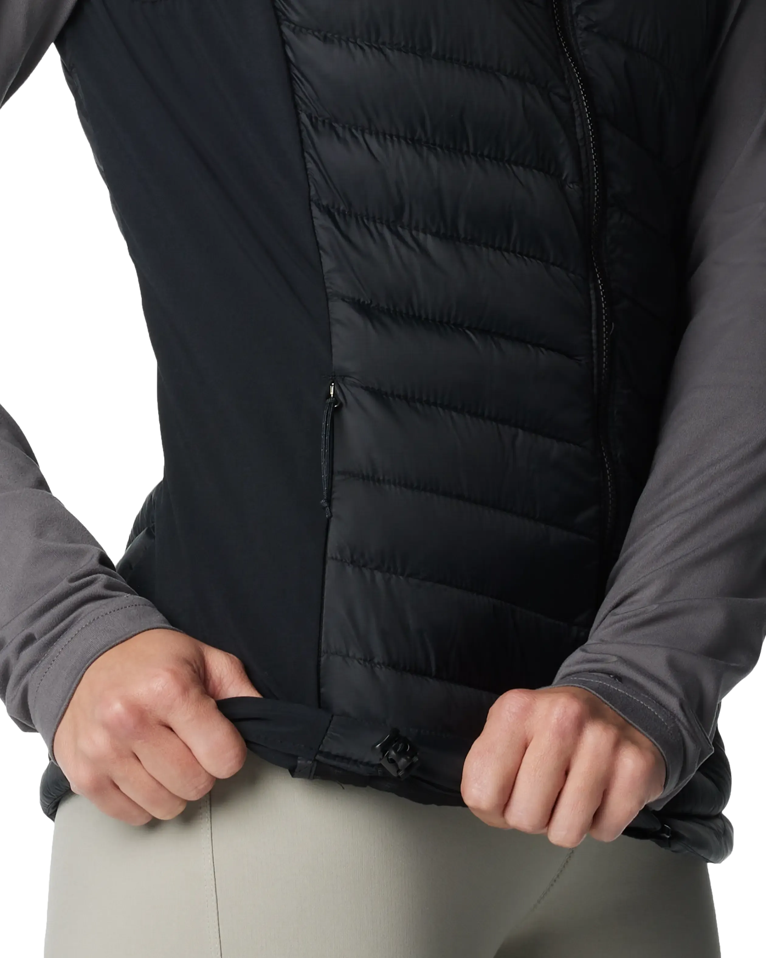 Powder Pass Womens Gilet in Black