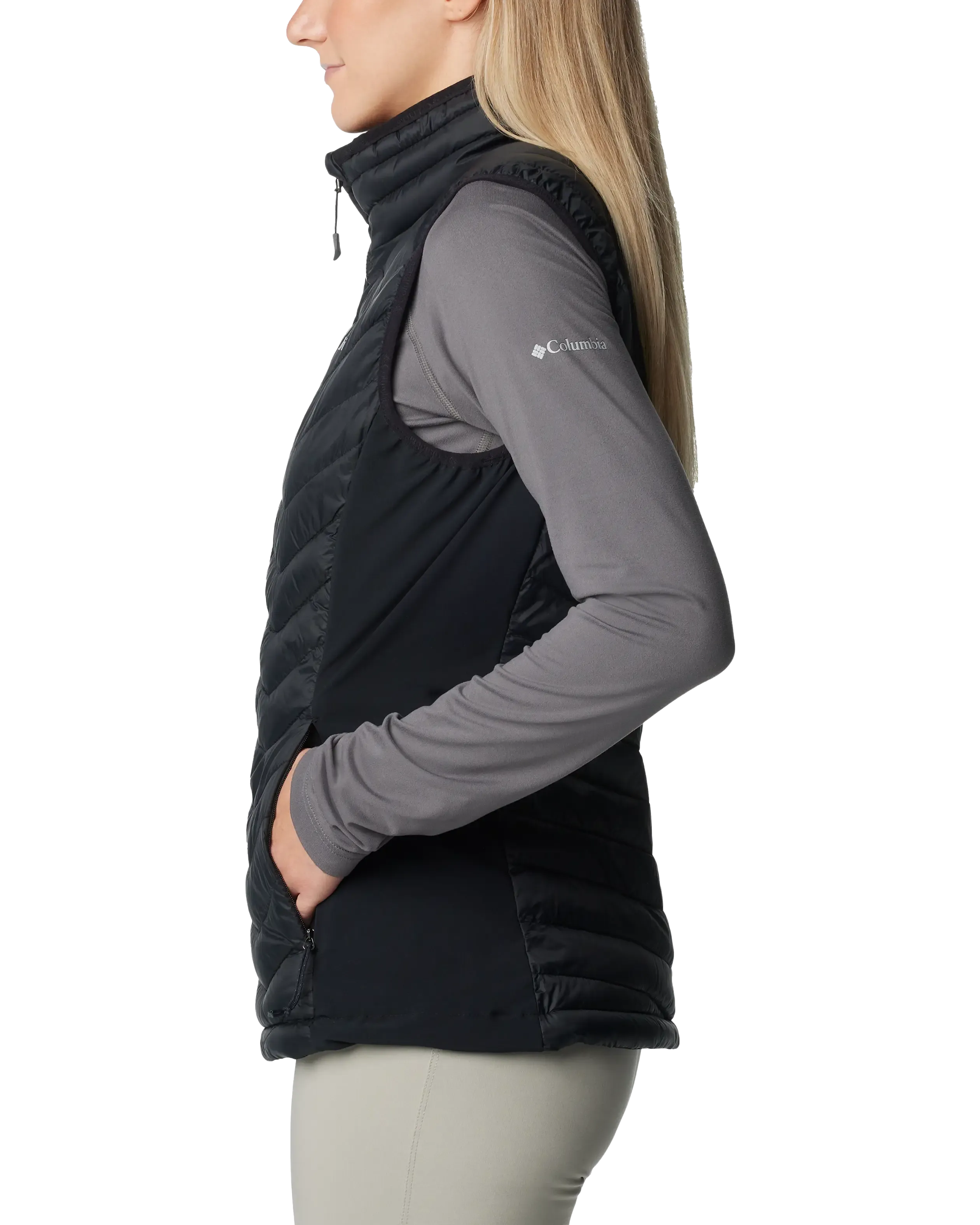 Powder Pass Womens Gilet in Black