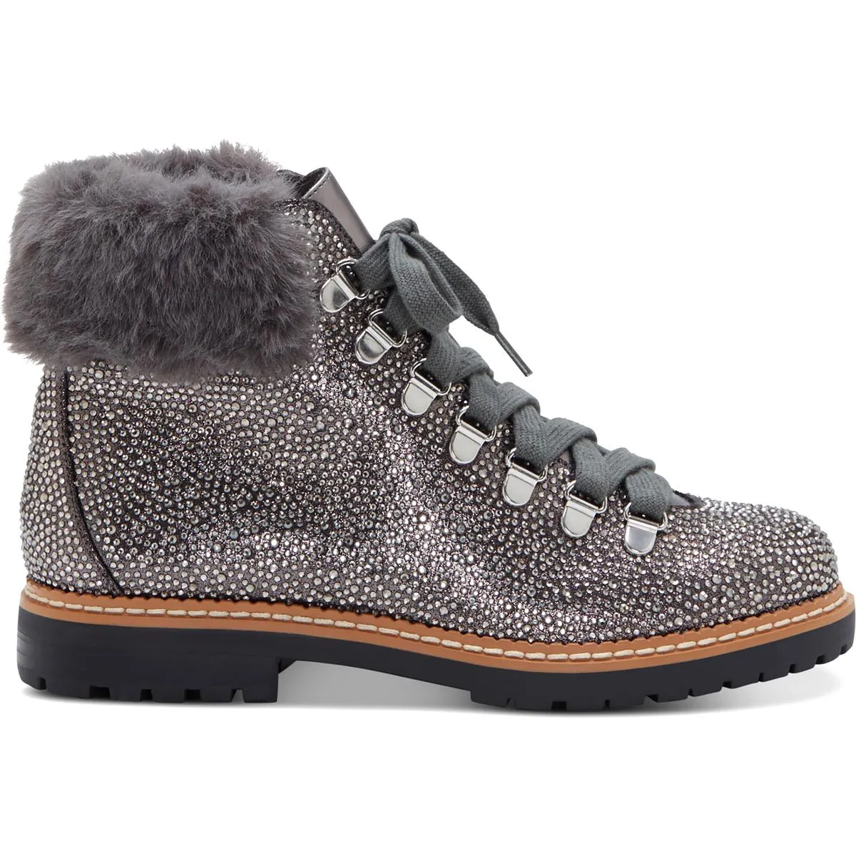 Pravale 3 Womens Embellished Textured Lace-Up Boot ecco Shoes