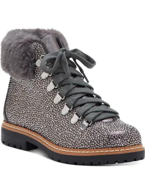 Pravale 3 Womens Embellished Textured Lace-Up Boot ecco Shoes