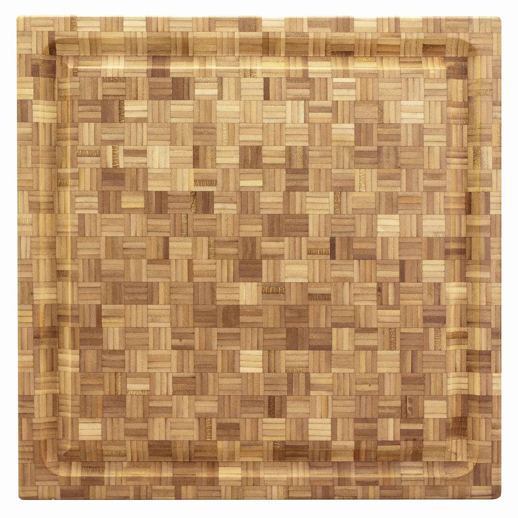 Pro Board End-Grain Carving Board, 16" x 16" x 2"