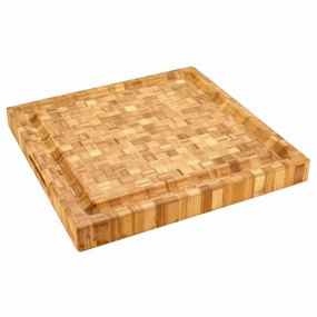 Pro Board End-Grain Carving Board, 16" x 16" x 2" cutting board,chopping board,kitchen tools