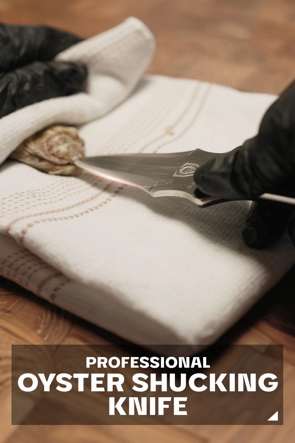 Professional Shellfish & Oyster Shucking Knife 3" | Gladiator Series | NSF Certified | Dalstrong 