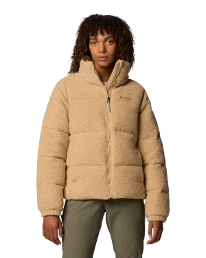 Puffect Sherpa Fleece Jacket in Canoe