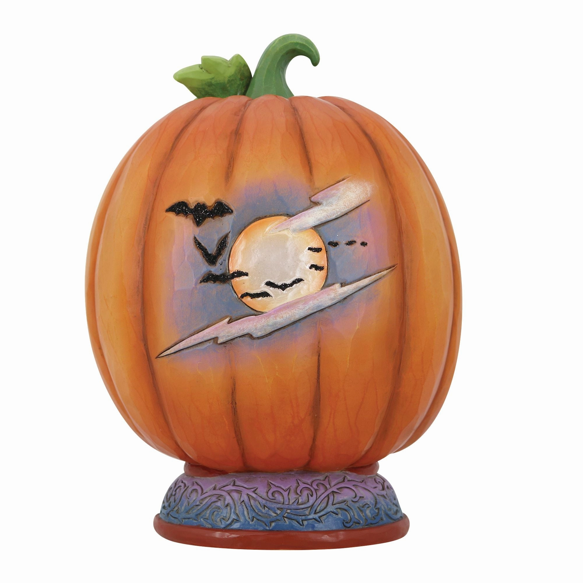 Pumpkin Diorama LED Figurine