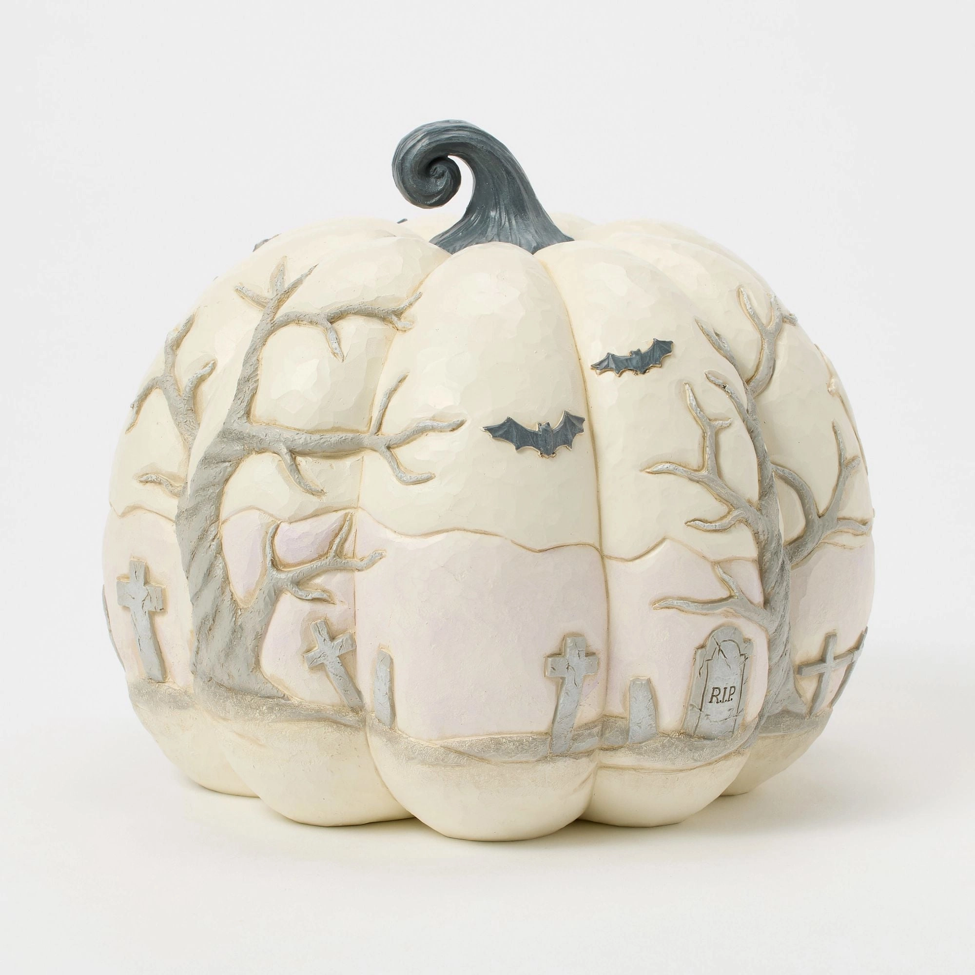 Pumpkin with Bats Flying Fig