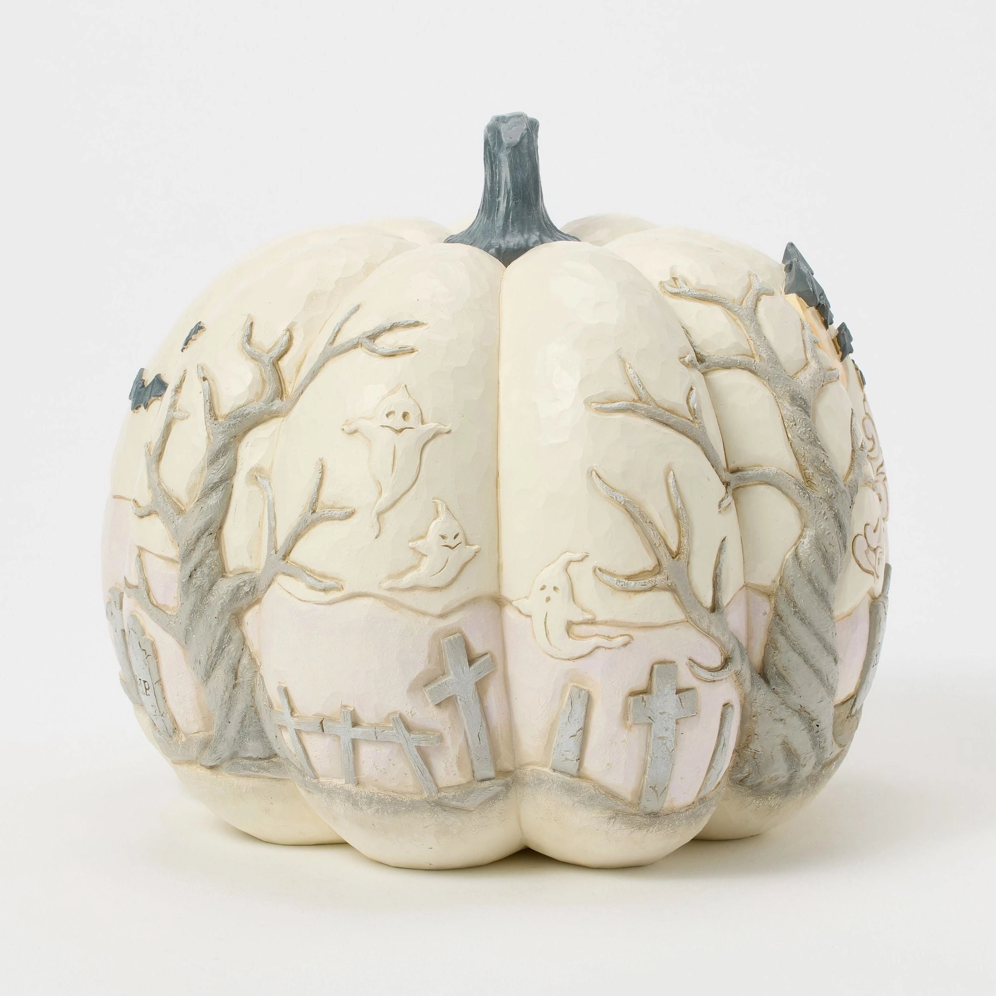 Pumpkin with Bats Flying Fig