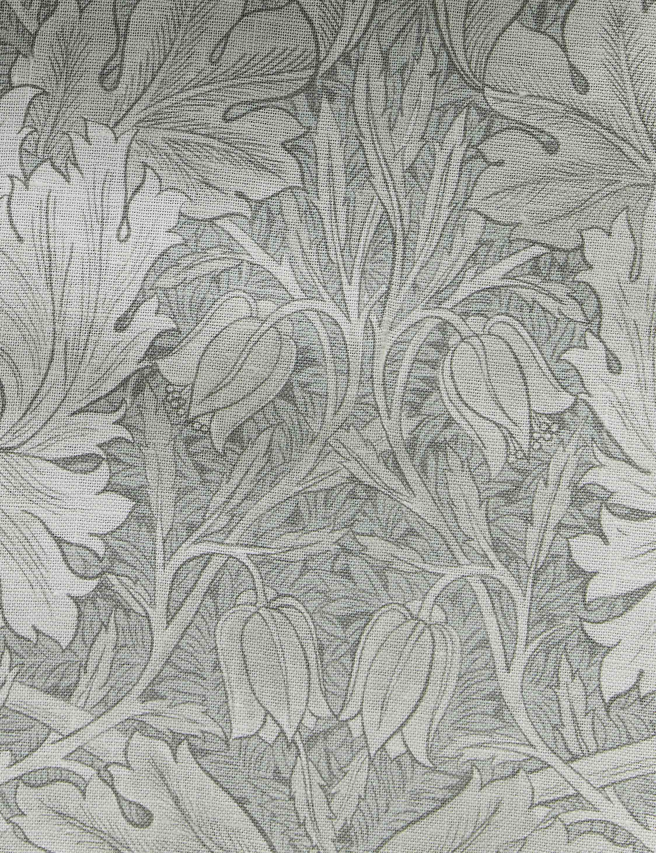 Pure Honeysuckle and Tulip Linen Blend Fabric by Morris & Co.
