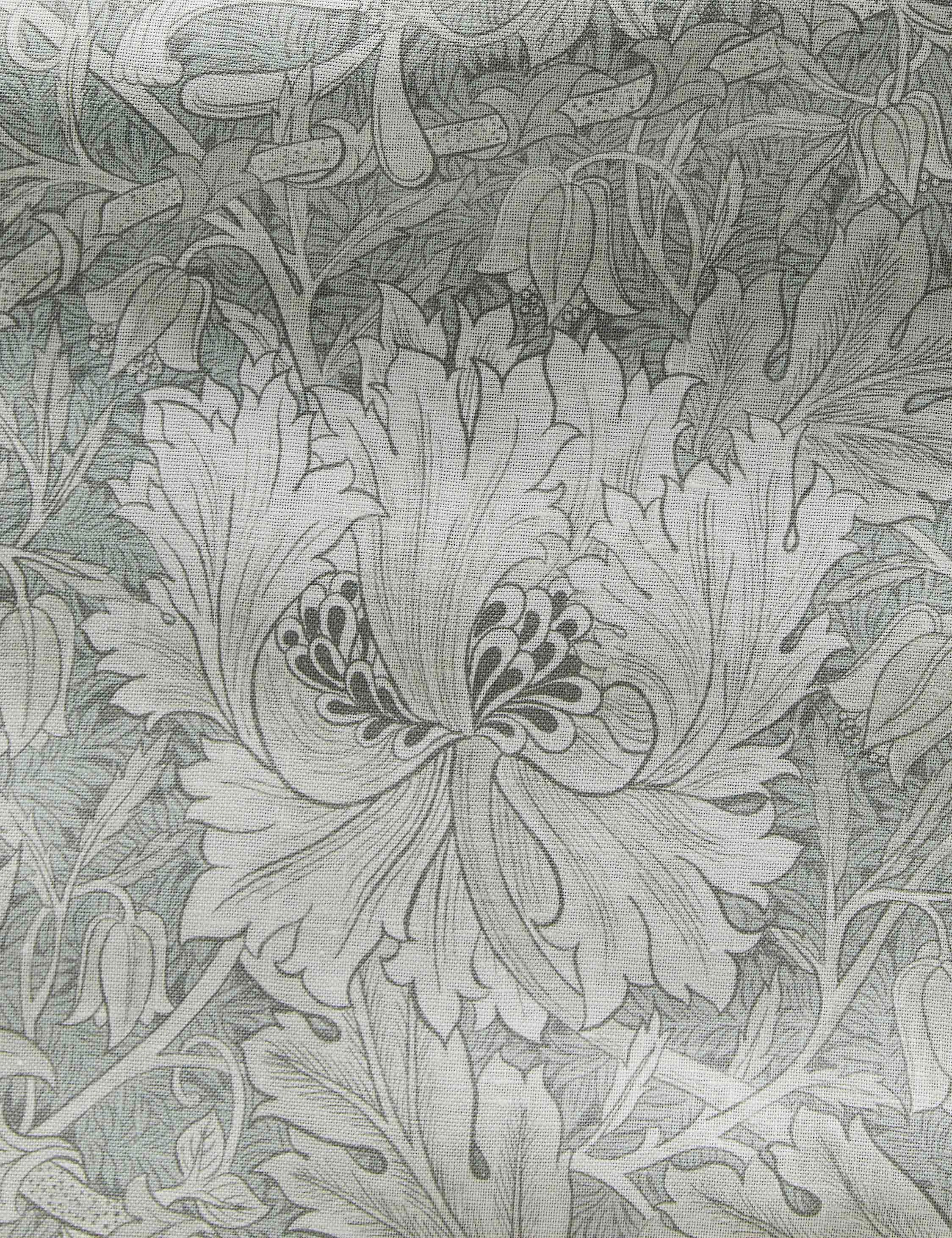 Pure Honeysuckle and Tulip Linen Blend Fabric by Morris & Co.