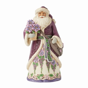 Purple Santa Figurine figurines,decorative figurines,home accents