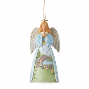 Rainbow Bridge Angel Ornament figurines,decorative figurines,home accents