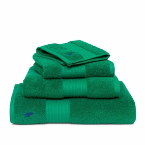 Ralph Lauren Player Billiard Towel Green bathroom essentials,bathroom accessories,bathroom set