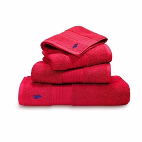 Ralph Lauren Red Rose Towel bathroom essentials,bathroom accessories,bathroom set