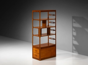 Rare Erik Buck for Knud Juul-Hansen Cabinet in Teak storage cabinet,organizer,furniture storage