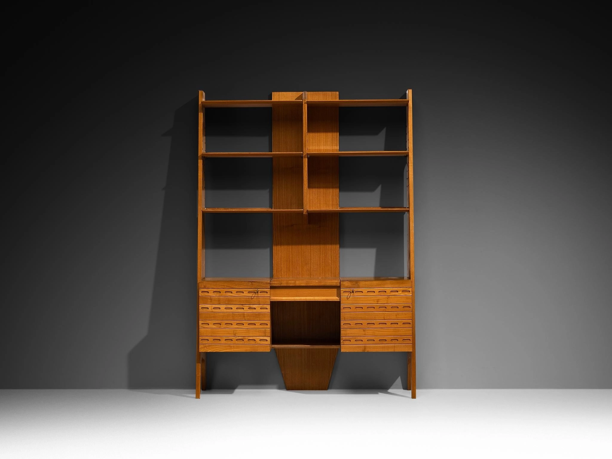 Rare Ico Parisi for Fratelli Rizzi Cabinet or Vanity in Chestnut