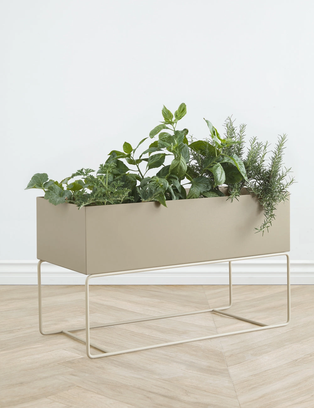 Ravine Planter Pot, Taupe - Large by Ferm Living -  -