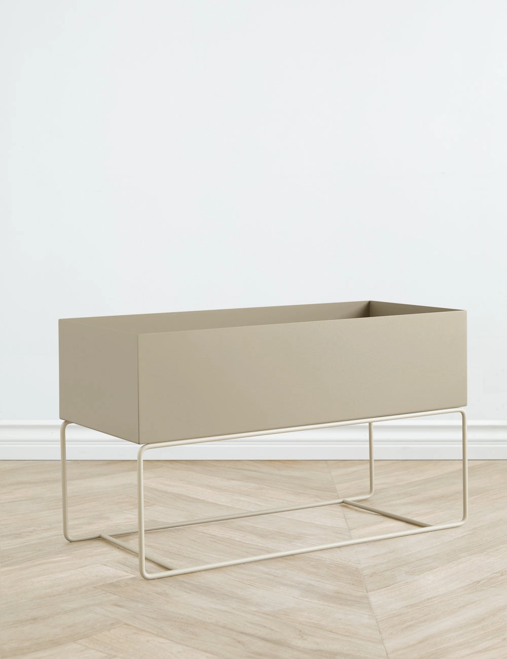 Ravine Planter Pot, Taupe - Large by Ferm Living -  - home decor,home accents,interior accessories