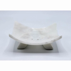 Rectangular marble soap dish toothbrush holder,bathroom cup,bathroom organizer