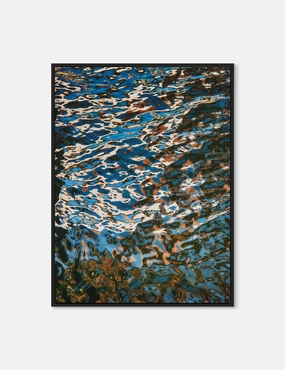 Reflecting Blue Photography Print by Geoffrey Baris wall art,canvas print,home wall decor