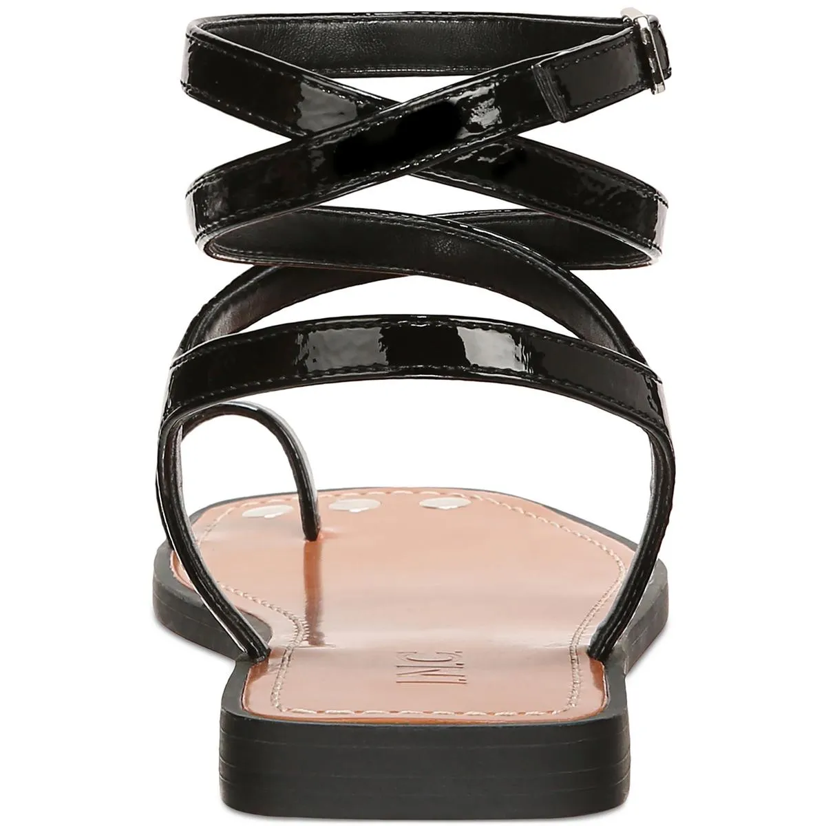 REMMIE Womens Flats Ankle strap Gladiator Sandals ecco Shoes