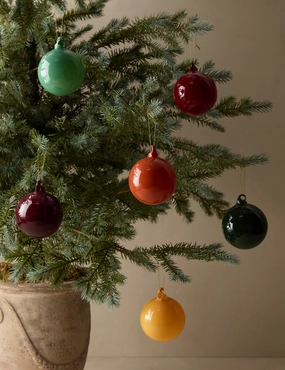 Retro Bulb Ornaments (Set of 6) by Cody Foster and Co home decor,home accents,interior accessories