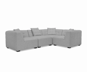 Reyes 4-Piece Modular Sectional sofa,couch,living room furniture