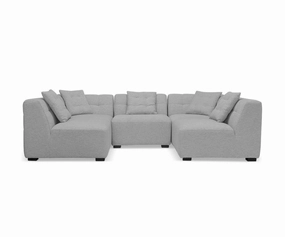 Reyes 5-Piece Modular Sectional I sofa,couch,living room furniture
